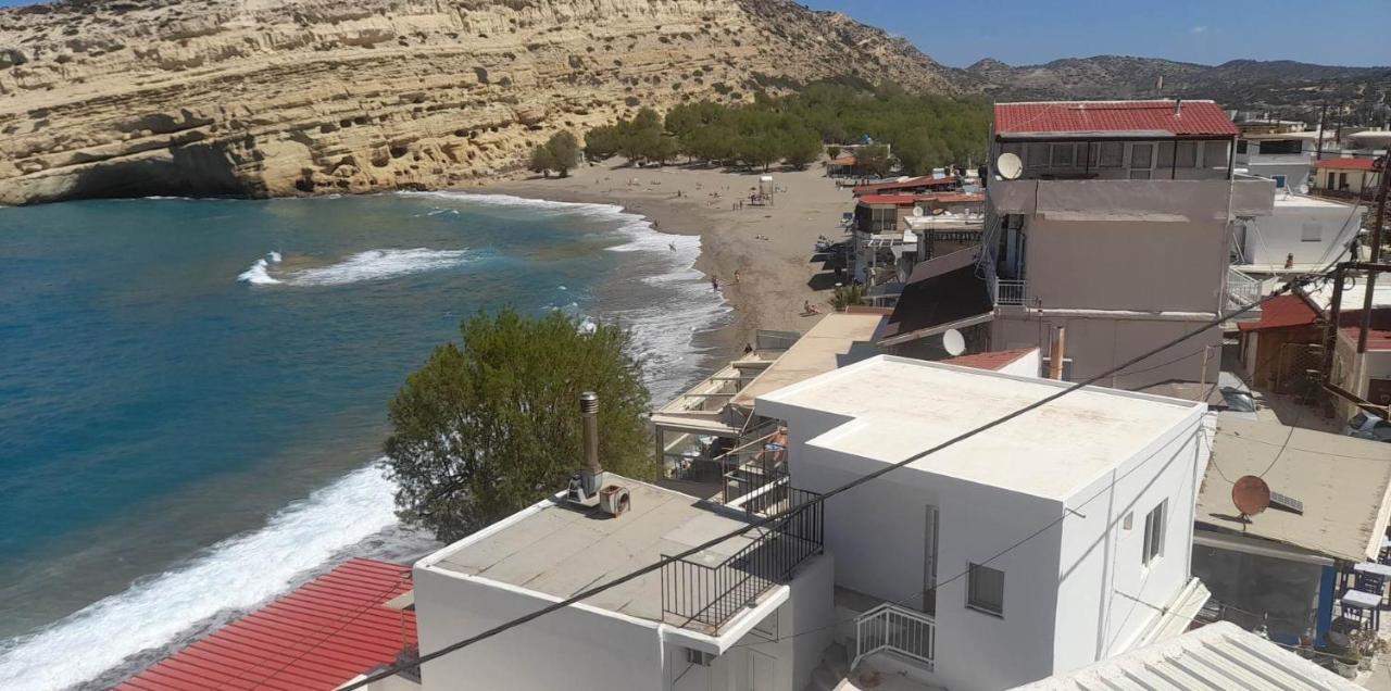 Beach View Matala المظهر الخارجي الصورة